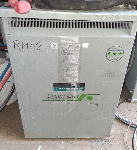 Rex Power Transformer 30 KVA 60 Hz 3 Phase Cat# BA30G2-M/Z3