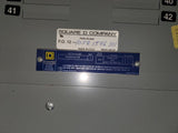 Square D NQOD Panel With Breakers! 400 Amp 208Y/120-240 Volt 3 Phase 4 Wire 300 Main  Amp