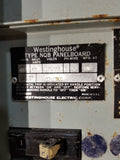 Westinghouse NQB Panel With Breakers ! 400 Amps 208Y/120 Volts 3 Phase 4 Wire