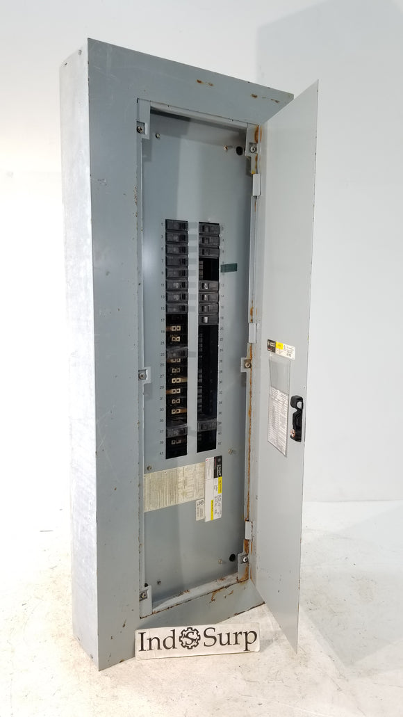 GE Panel With Breakers ! 225 Amp 208Y/120 Volt 3 Phase 4 Wire