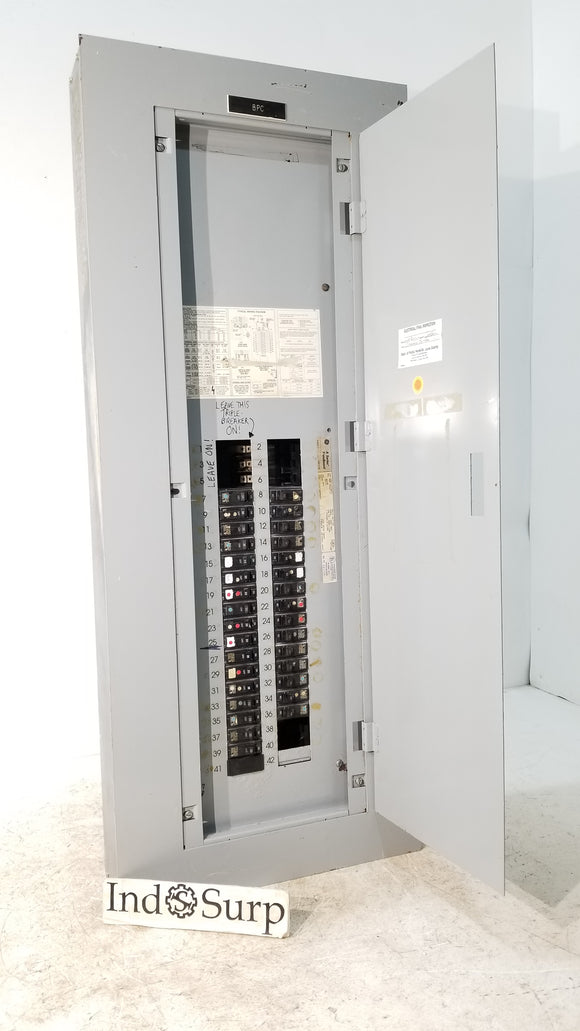 GE Panel With Breakers! 225 Amps 208Y/120 Volt 3 Phase 4 Wire