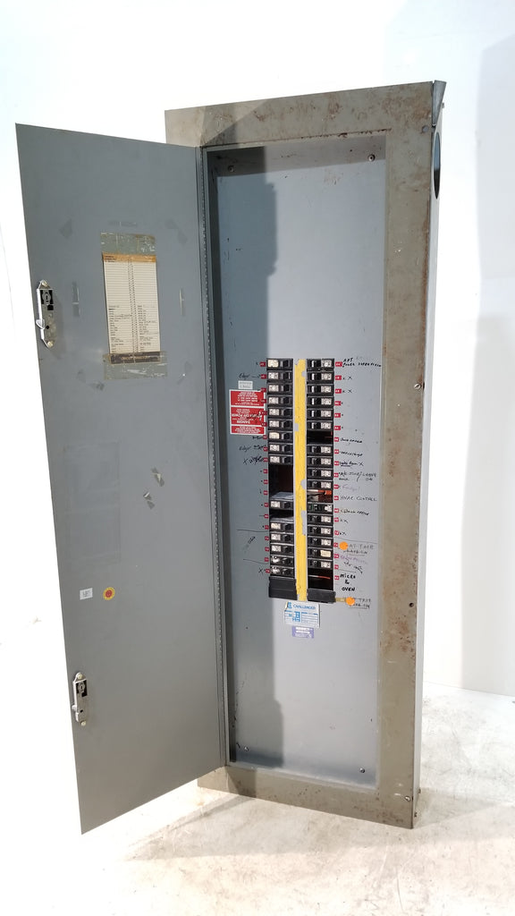 Challenger Panel Challenger NBQ Panel With Breakers! 400 Amp 208Y/120 Volt 3 Phase 4 Wi ...