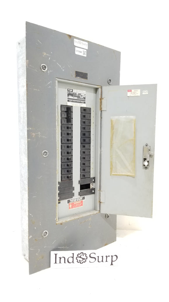 Federal Pacific NQLP Panel With Breakers 100 Amp 208Y/120 Volt 3 Phase 4 Wire
