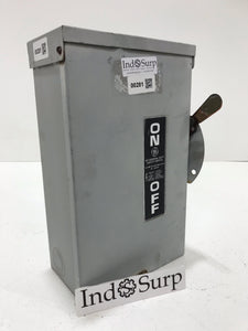 GE Disconnect 100 Amp 240 Volt Un-Fused