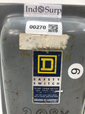 Square D Disconnect 30 Amp 240 Volt 3 Phase