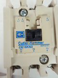 CH/Cutler Hammer Contactor 3 pole 600 Volt 73 Amp 60 Hz
