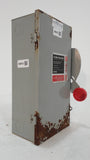 Cutler- Hammer Disconnect 30 Amp 600 Volt 3 Phase 3 Wire Un-fused
