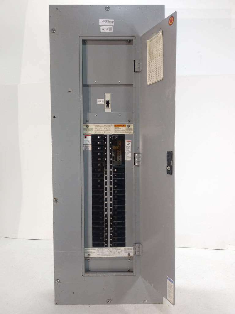 CH/Cutler Hammer PRL1 Panel With 225 Amp Main & Breakers 208Y/120 Volt ...