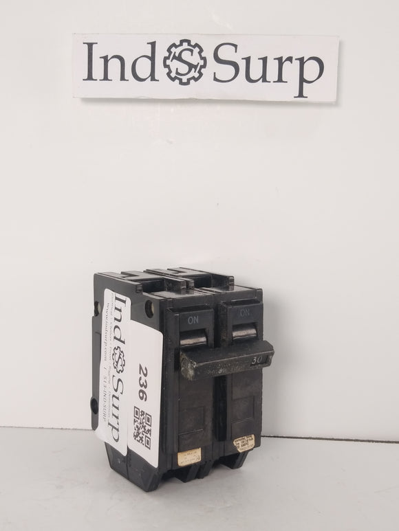 GE Circuit Breaker 30 Amp 120/240 Volt 2 Pole