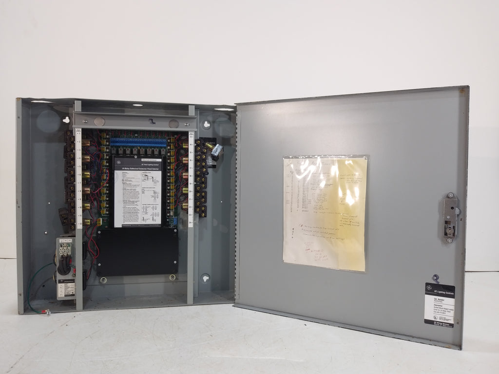 GE Relay Softwired Contactor Panel Interior – IndSurp