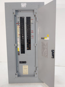 GE Panel With 225 Amp Main And Breakers  208Y/120 Volt 3 Phase