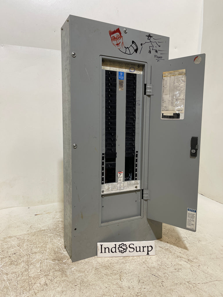Federal Pacific Panel With 225 Amp Main & Breakers 480Y/277 Volt 3 Pha ...