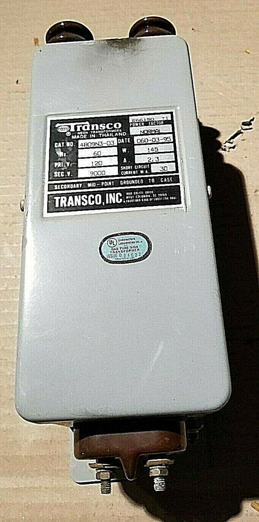 Transco Transformer 30 mA 120 Volt Super High Voltage 9KV – IndSurp