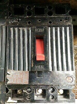 GE RMS 100 Amps 600 Volt Circuit Breaker 3 Phase 3 Pole