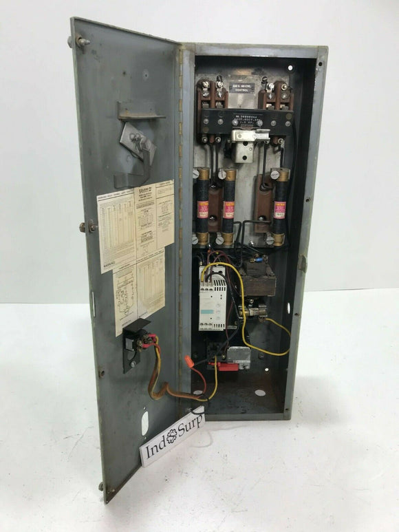 Siemens Nema Size 00 Combination Starter 110-230 Volt 3 phase 3 Wire 60 Hz.