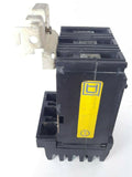 Square D I-Line Circuit Breaker 15 Amp 600 VAC 125/250 VDC 3 Pole Type FA