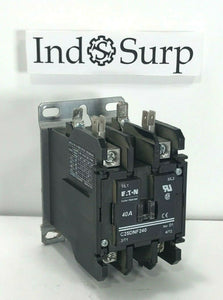 EATON 40 Amp Contactor  110-120 Volt 50-60 Hz.