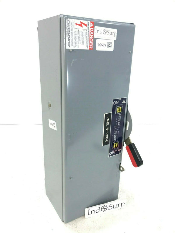 Square D QMB Branch Switch/Disconnect 200 Amp 240 Volt 3 Phase 3 Wire Fused