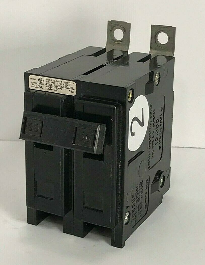 Cutler Hammer 30 Amp HACR Circuit Breaker 208 Volt 120/240 V