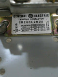 GE Lighting Contactor 20 Amp 120/110 Coil Volt 60/50 Hz