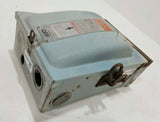 I-T-E Enclosed Switch 60 Amp 600 Volt 3 Phase Cat# NFR352.
