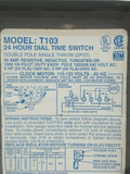 Intermatic 24 Hour Dial Time Switch 40 Amp Double Pole Single Throw
