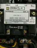 Square D Nema Size 0 Combination Motor Starter 30 Amp 600 Volt 3 Phase 60 Hz