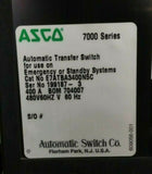 Asco 400 amp Automatic Transfer Switch 480 Volt 3 Phase 60 Hz