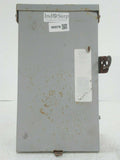 Siemens/I-T-E 30 Amp Disconnect 600 Volt 3 Phase 3 Wire Type 3R Indoor/Outdoor