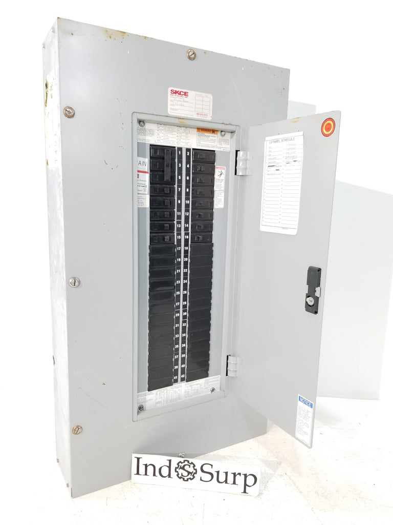 CH/Cutler Hammer PRL1 Panel With 40 Amp Main & Breakers 208Y/120 Volt ...