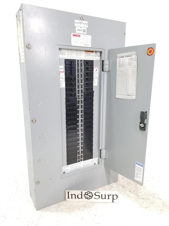 CH/Cutler Hammer PRL1 Panel with 80 Amp Main & Breakers 208Y/120 Volt 3 Phase 4 Wire