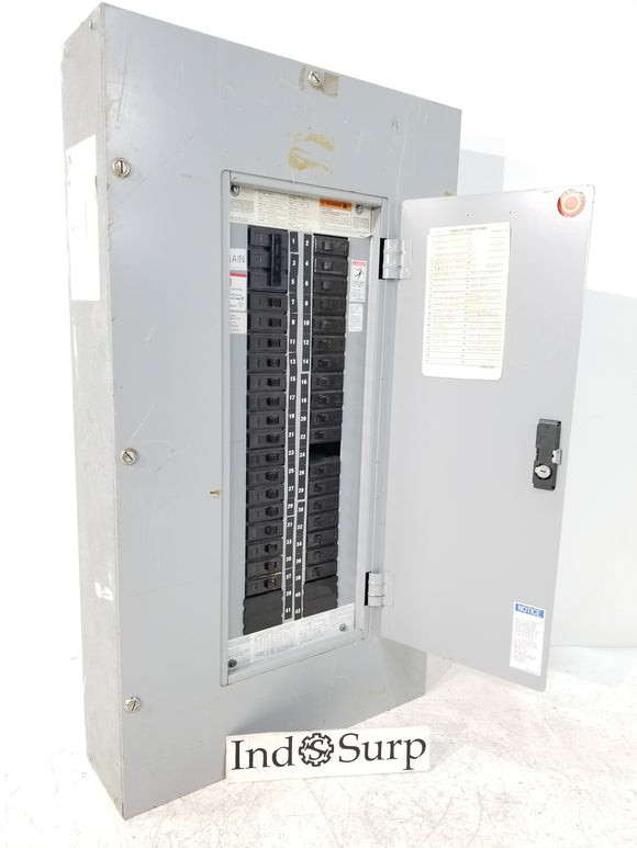 CH/CH Cutler Hammer PRL1 Panel With 80 Amp Main & Breakers 208Y/120 Volt 3 Phase 4 Wire