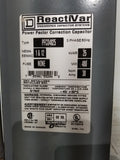 Square D Power Factor Correction Type PFCD4025 3 Phase 60 Hz Nema 1& 12 25 KVAR 480 Volt Nom. Amp 30