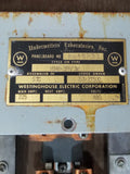 Westinghouse Panel With 225 Amp Main And Breakers 480 Volts 3 Phase 3 Wire