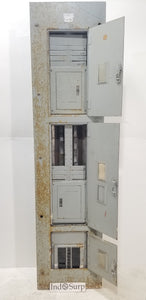 Westinghouse Panel With 225 Amp Main And Breakers 480 Volts 3 Phase 3 Wire