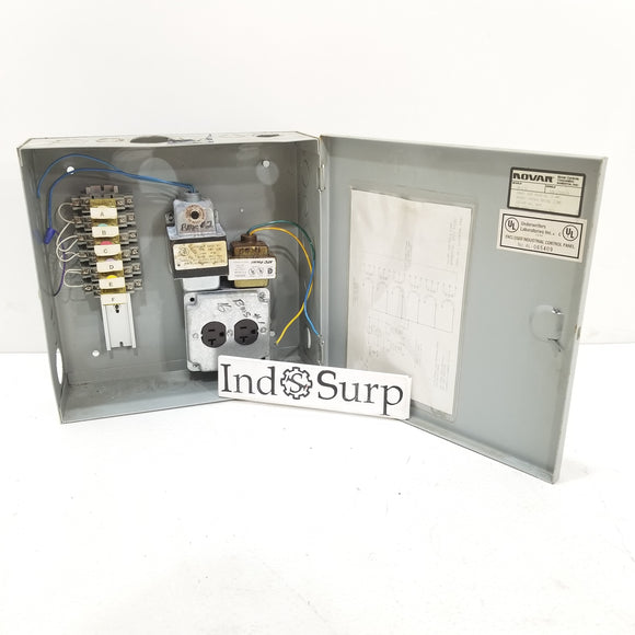 Enclosed Industrial Control Panel 15 Amp 120/240 Volt