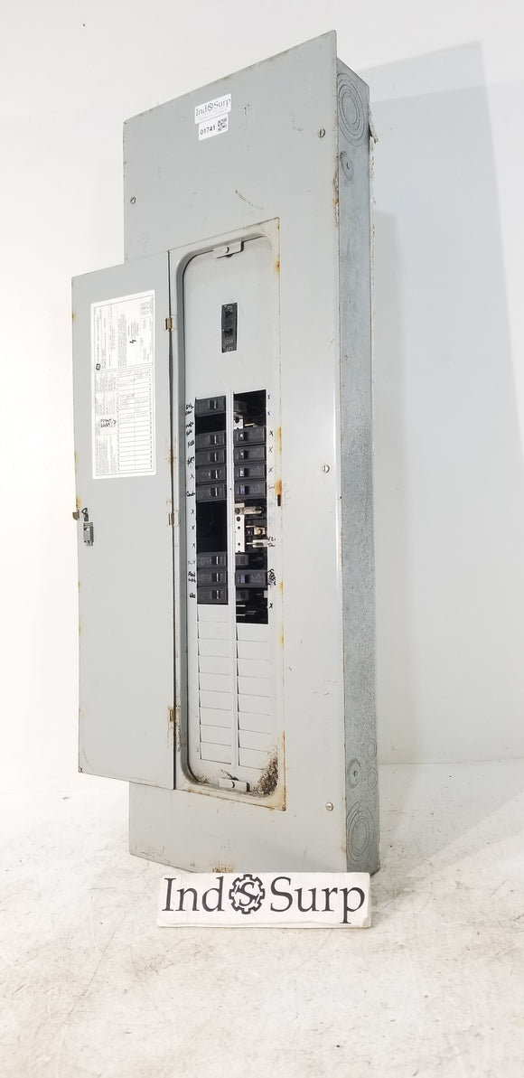 GE Panel 225 Amp Main & Breakers 208Y/120 Volt 3 Phase 4 Wire