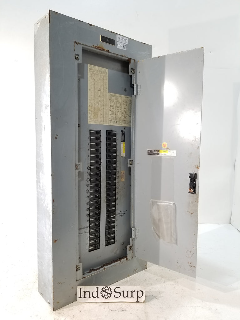 GE Panel With Breakers! 225 Amp 120/240 Volt 3 Phase 4 Wire IndSurp