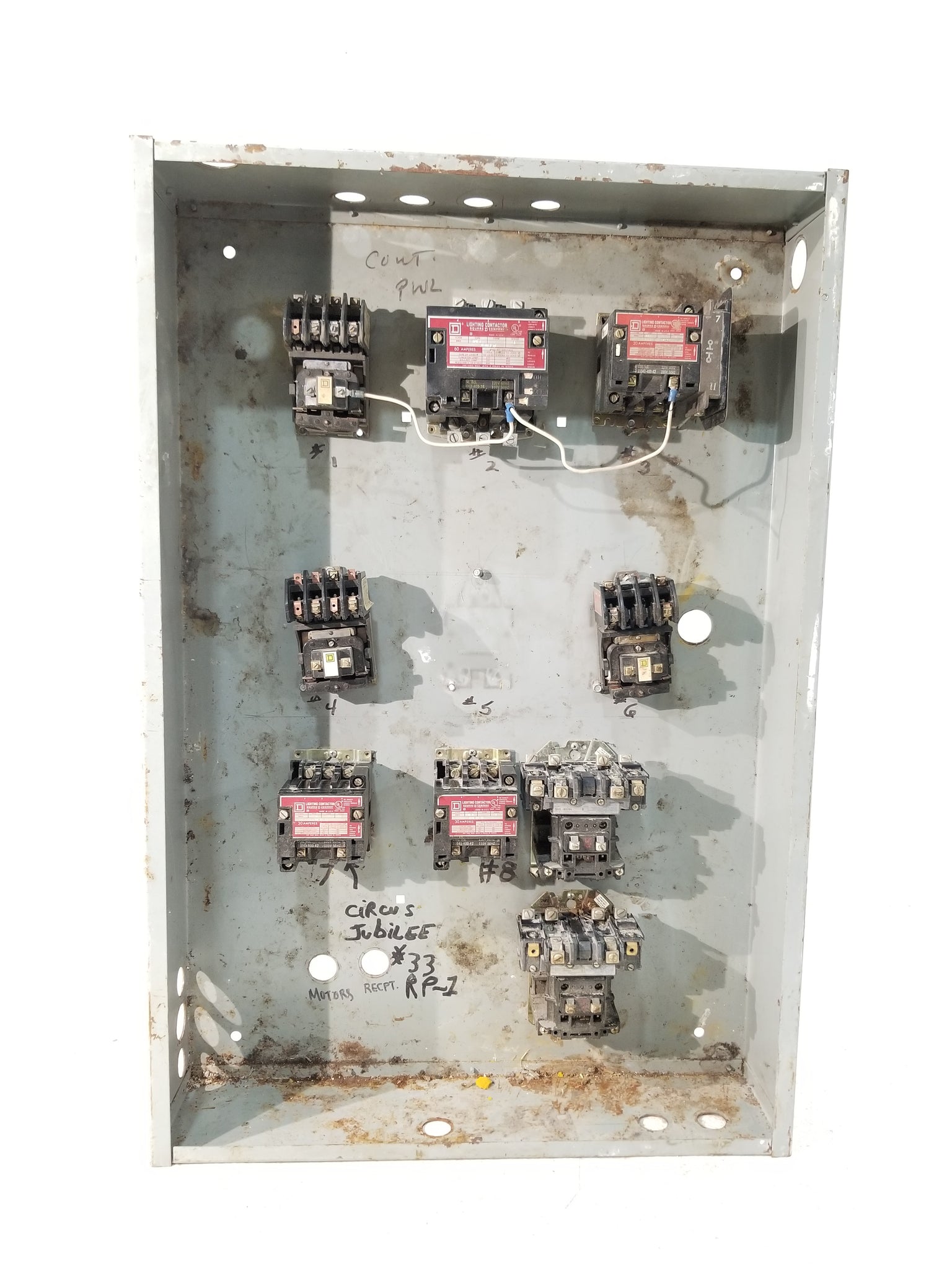 Square D Lighting Contactor 60 Amp 600 Volt