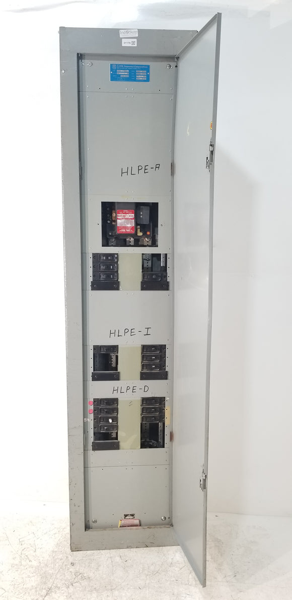 ITE CDP-4 100 Amp Panel With Breakers 277/480 Volt 3 Phase 4 Wire