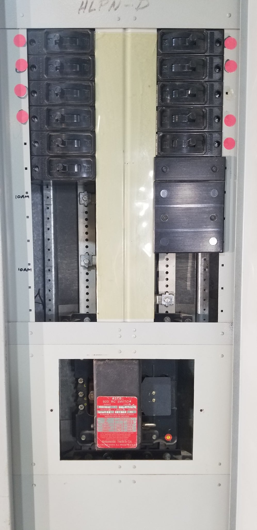 ITE CDP-4 Panel With Breakers 480Y/277 Volt 3 Phase 4 Wire – IndSurp