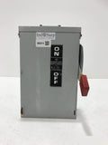 GE Disconnect 30 Amp 600 Volt 3 Phase 3 Wire