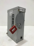 GE Disconnect 30 Amp 600 Volt 3 Phase 3 Wire