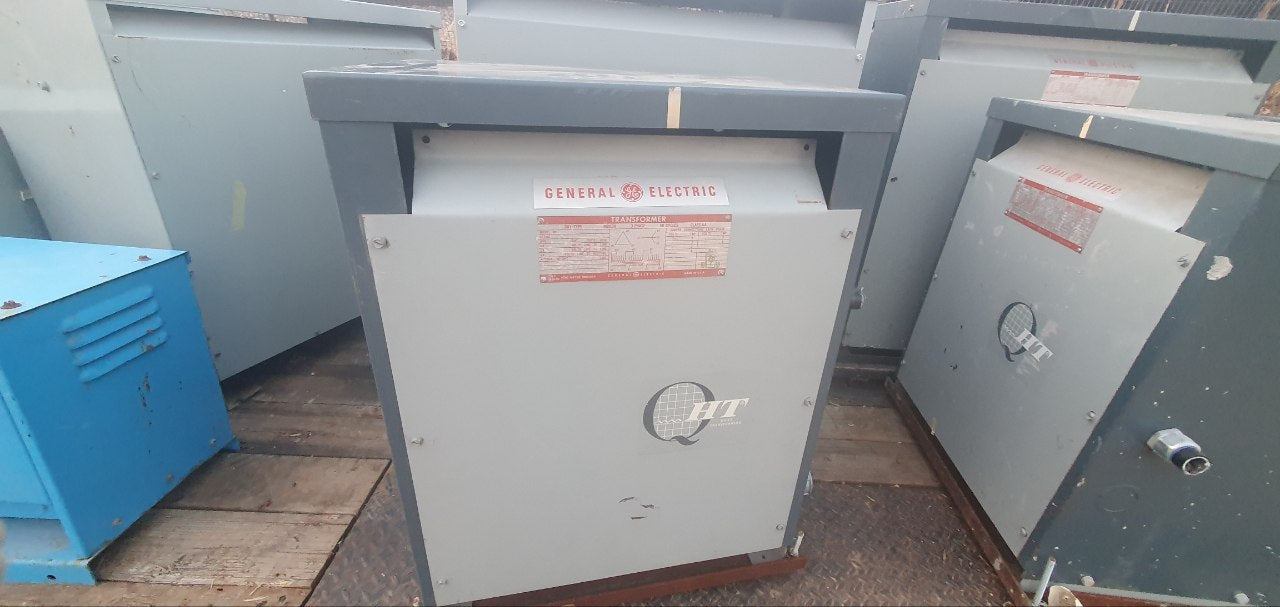 GE Dry Type Transformer Indoor 3 Phase 30 KVA HV 480 LV 208 LV120 60 C