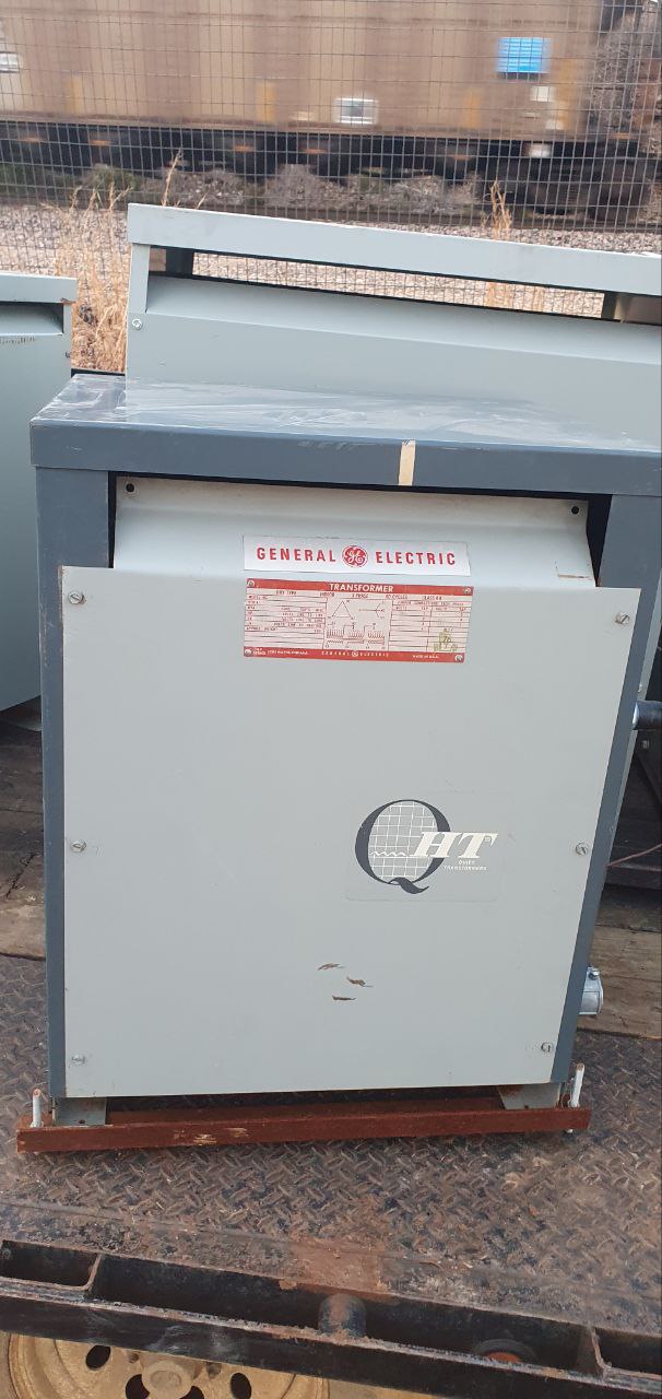 GE Dry Type Transformer Indoor 3 Phase 30 KVA HV 480 LV 208 LV120 60 C